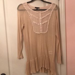 Cream sweater